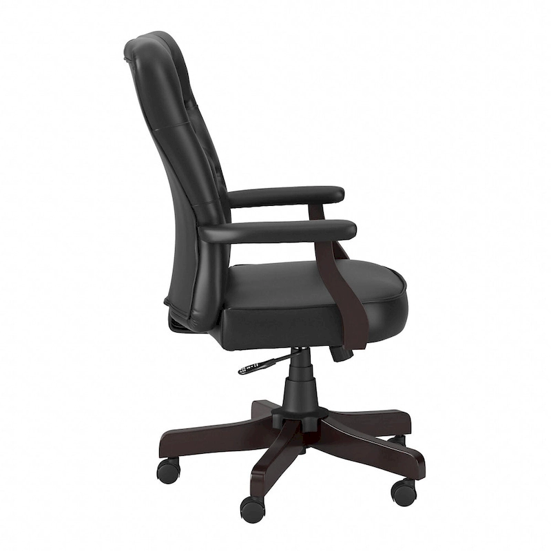 Salinas High Back Tufted Office Chair with Arms by Bush Furniture