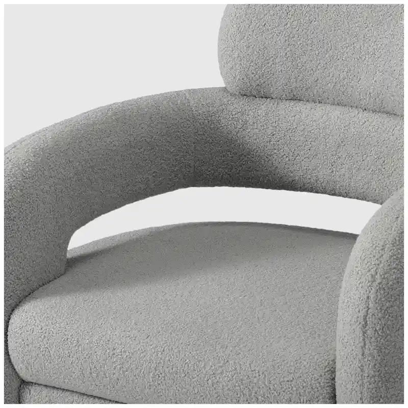 Bayville 29 Wide Sherpa Swivel Chair (Set of 2)