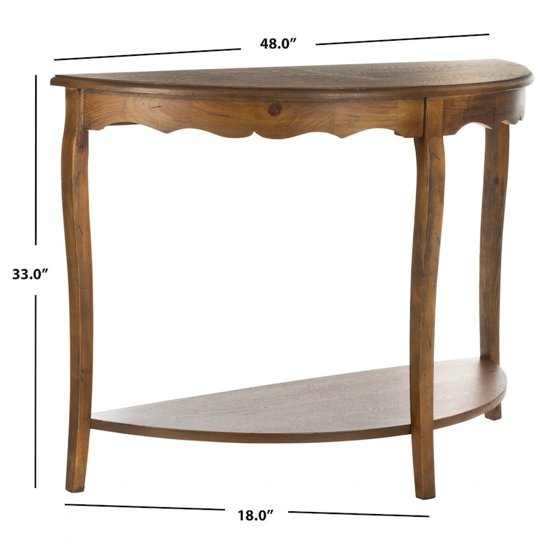 SAFAVIEH Getulia Console Table- 48 x 18 x 33 - 48Wx18Dx33H