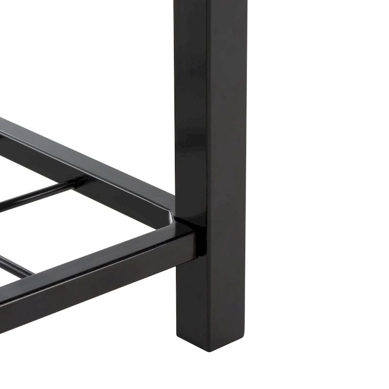 SAFAVIEH Yael Open Shelf Bench with Cushion - 42  W x 15  D x 18  H - 42Wx15Dx18H