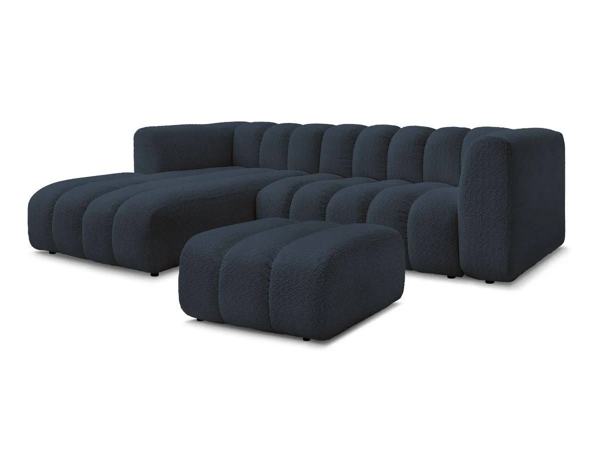 Corner Sectional Sofa - Bleu