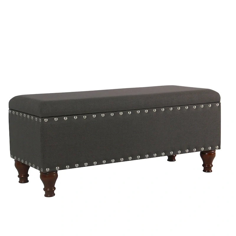 Copper Grove Raush Tufted Linen Storage Bench