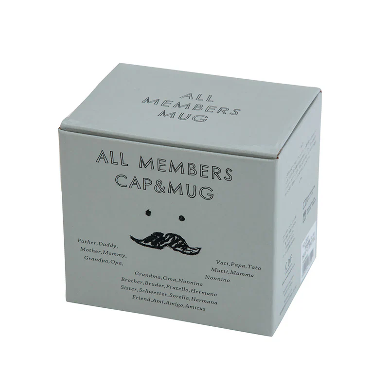 Bisque ALL MEMBERS Mug with Lid - Black