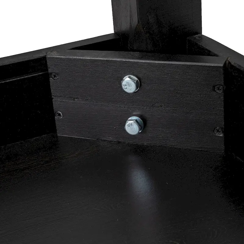 Antique Rustic Pine Farmhouse Dining Table - Seats 4 (Rectangular)