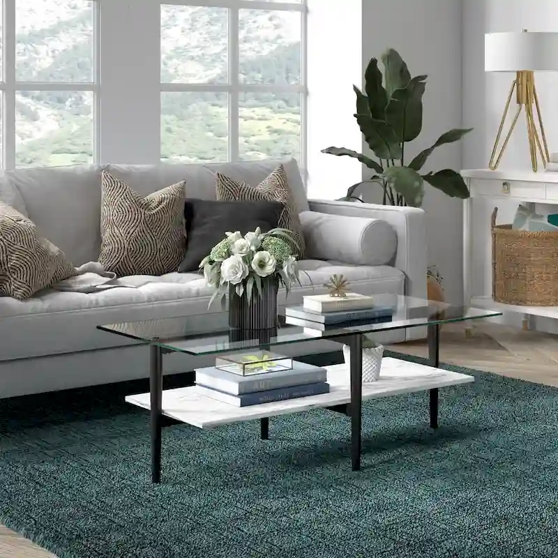 Otto Mid-Century Glam Coffee Table