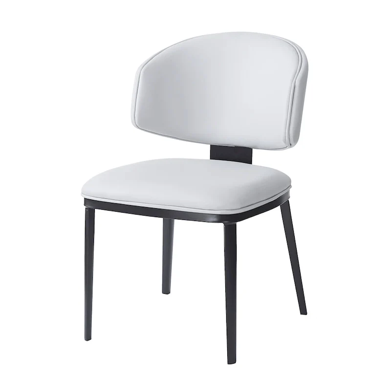 '- PU Leather Upholstered Dining Chairs