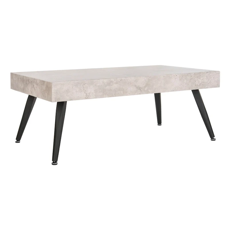 SAFAVIEH Clevie Modern Coffee Table - 43.3 x 23.6 x 16.5 - 43Wx24Dx17H