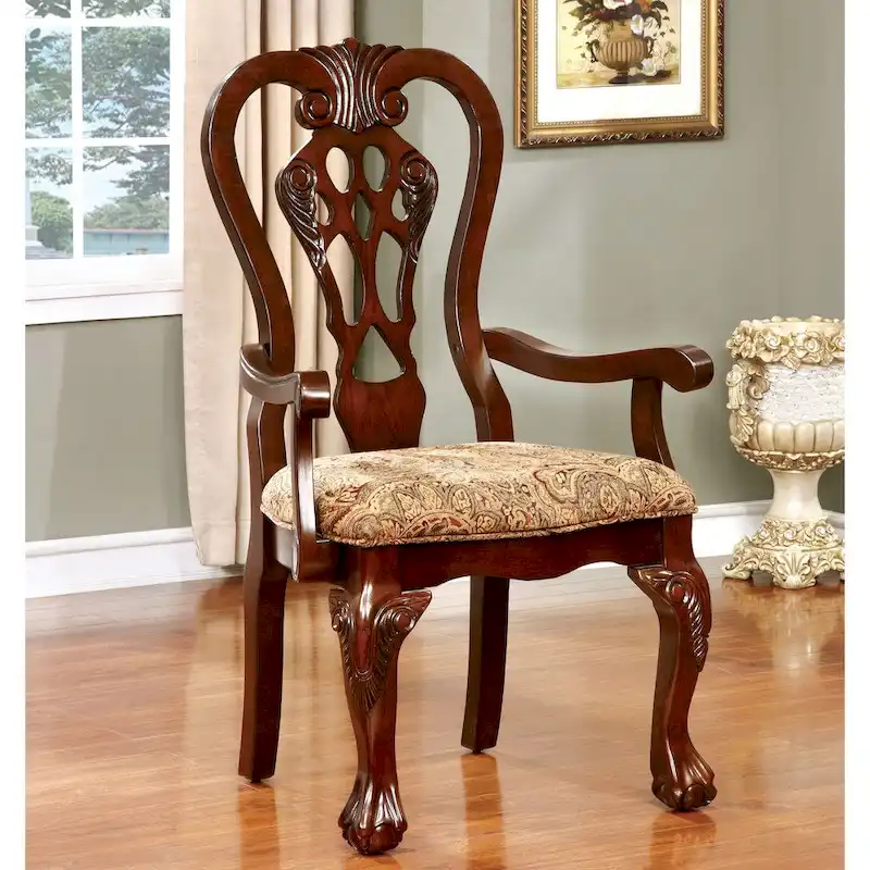Formal Cherry Dining Chair (Set of 2)