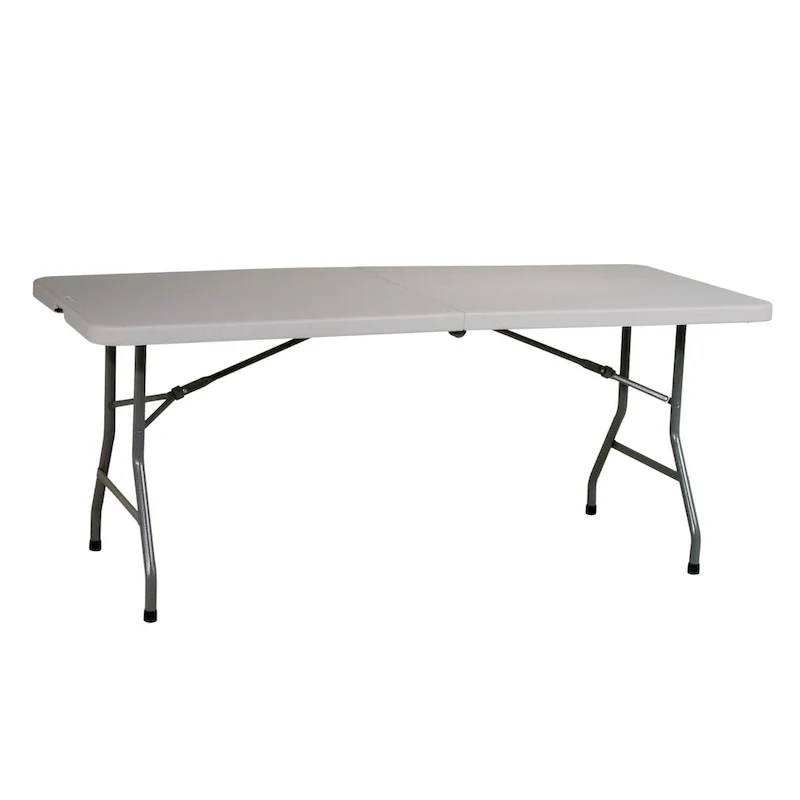 6 ft Center-Fold Resin Top Multi-Purpose Table