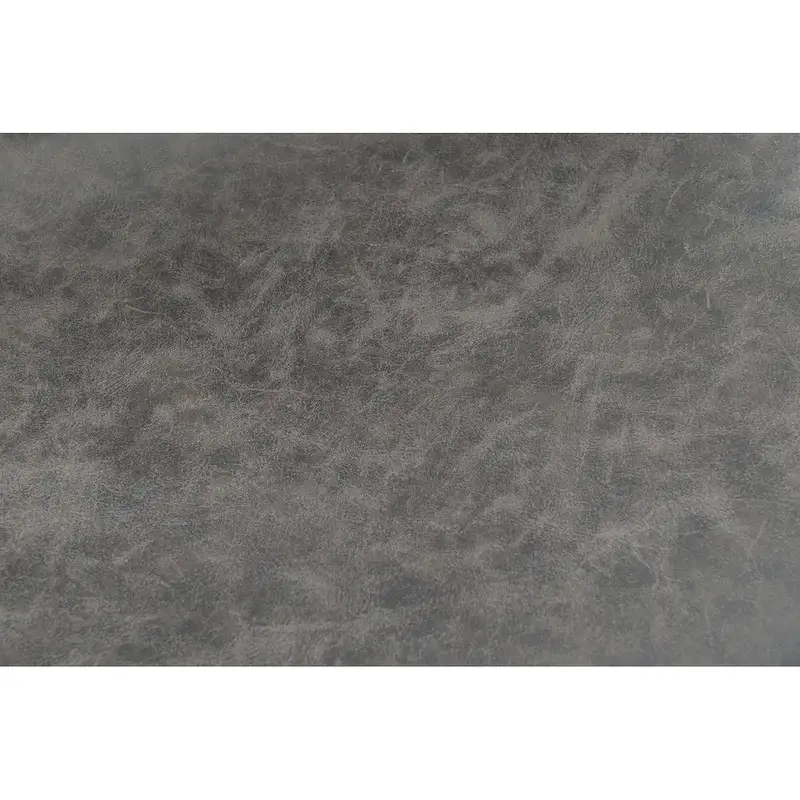 3-Piece 36 Round Top Counter Height Dining Table with 2 Faux Leather Stools