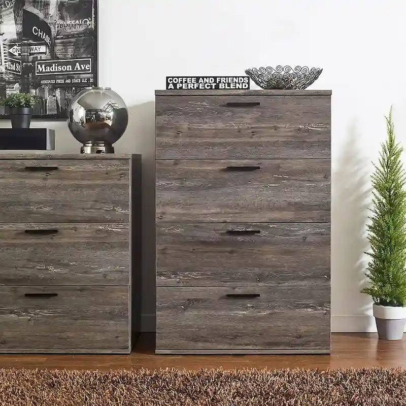 Oliver Farmhouse Four-Drawer Jumbo Chest