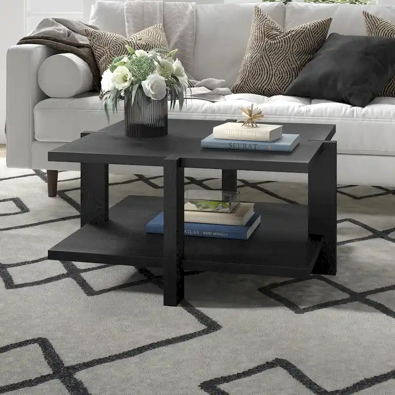 Ingrid 34.66  Wide Square Coffee Table