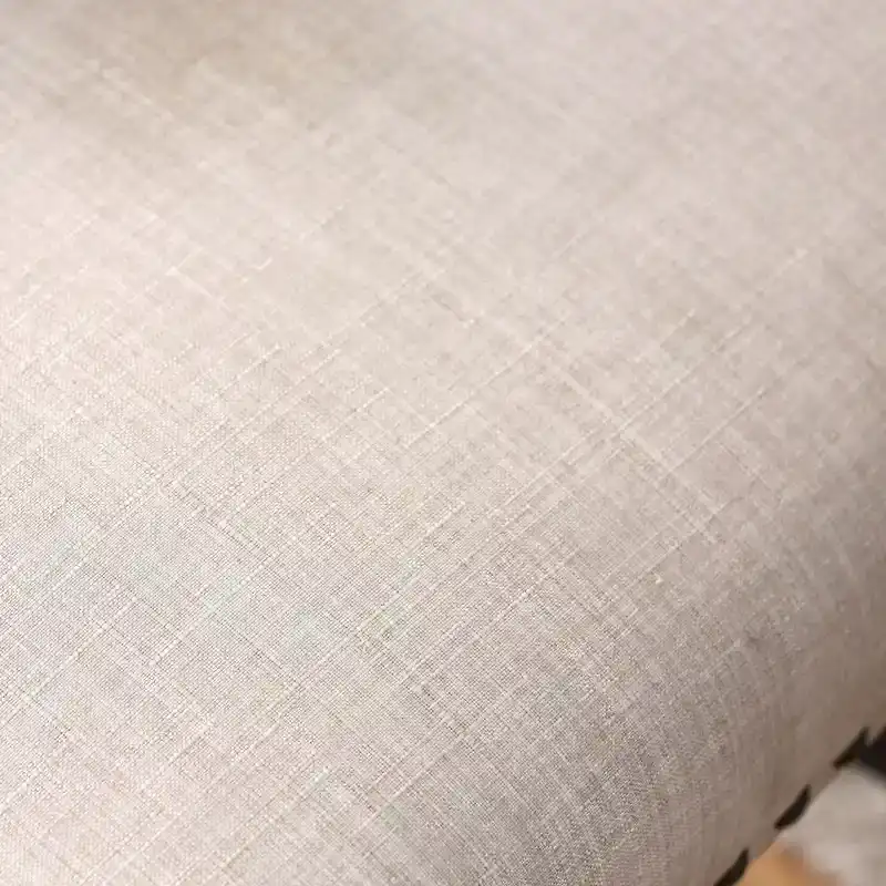 Tays Rustic Linen Tufted Bar Height Chairs (Set of 2) by Furniture of America