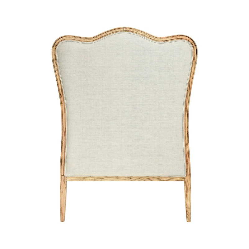 Oak & Linen Headboard