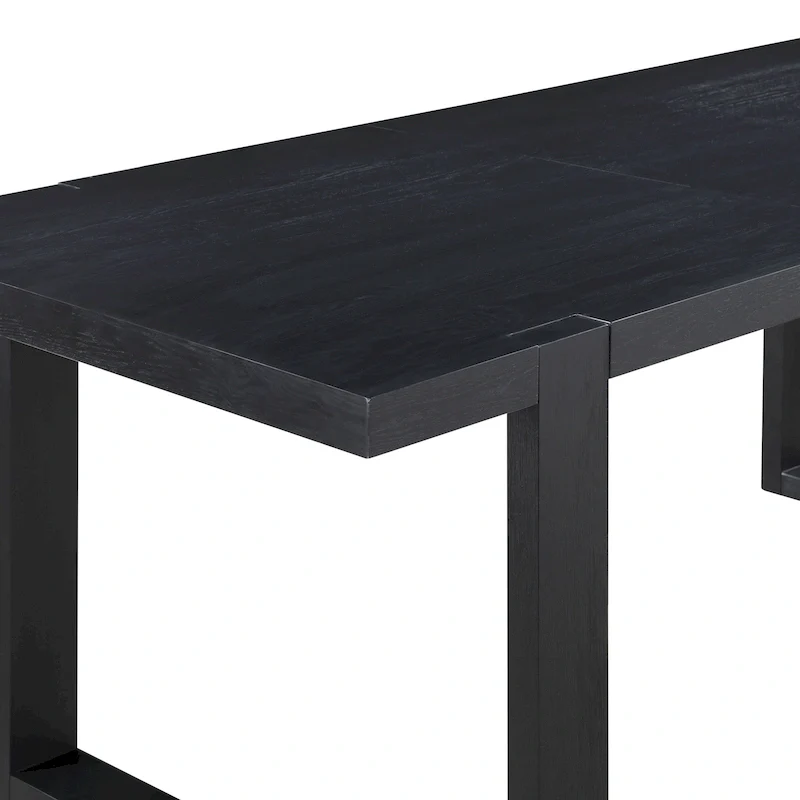 Modern Charcoal Counter Height Dining Table