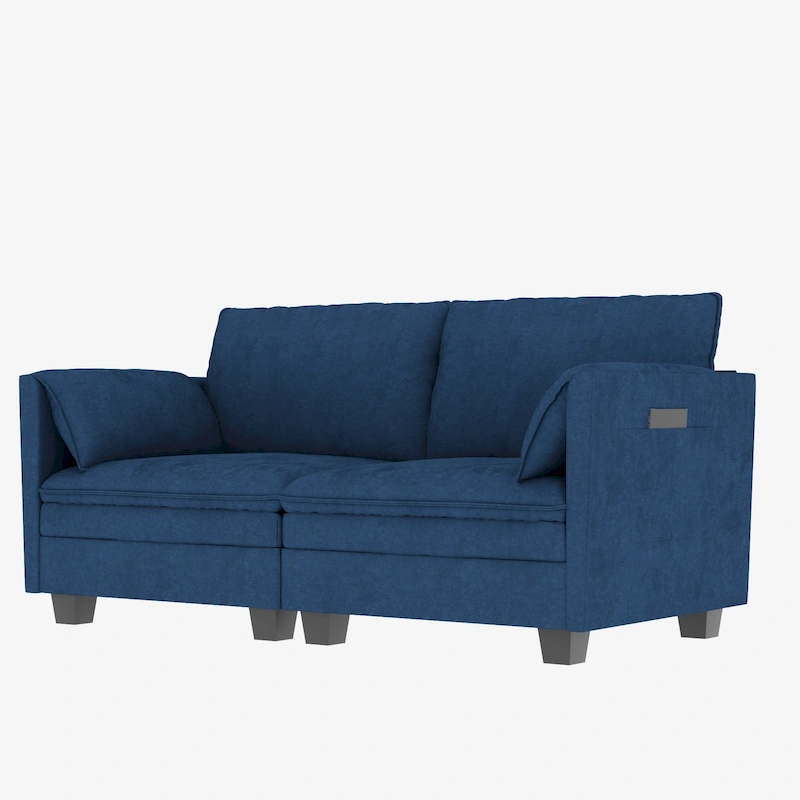 Christopher Knight Home - Sophia Mid-Century Modern Loveseat Sofa