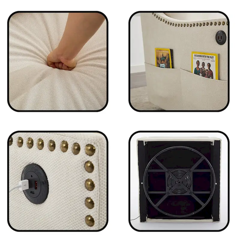 360 Degree Swivel Rotating Accent Chair