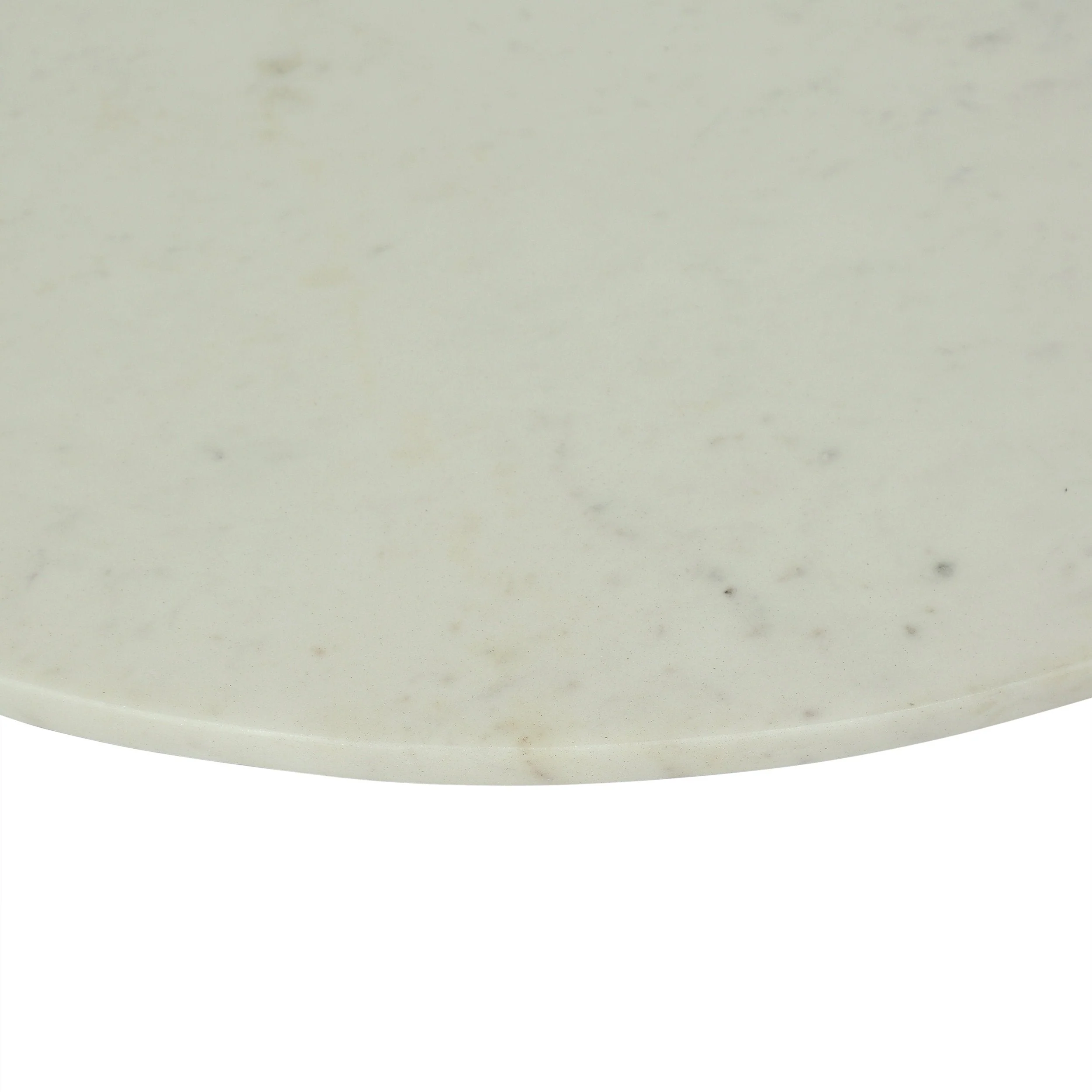 Modern Glam Handcrafted Marble Top Coffee Table - NH058413
