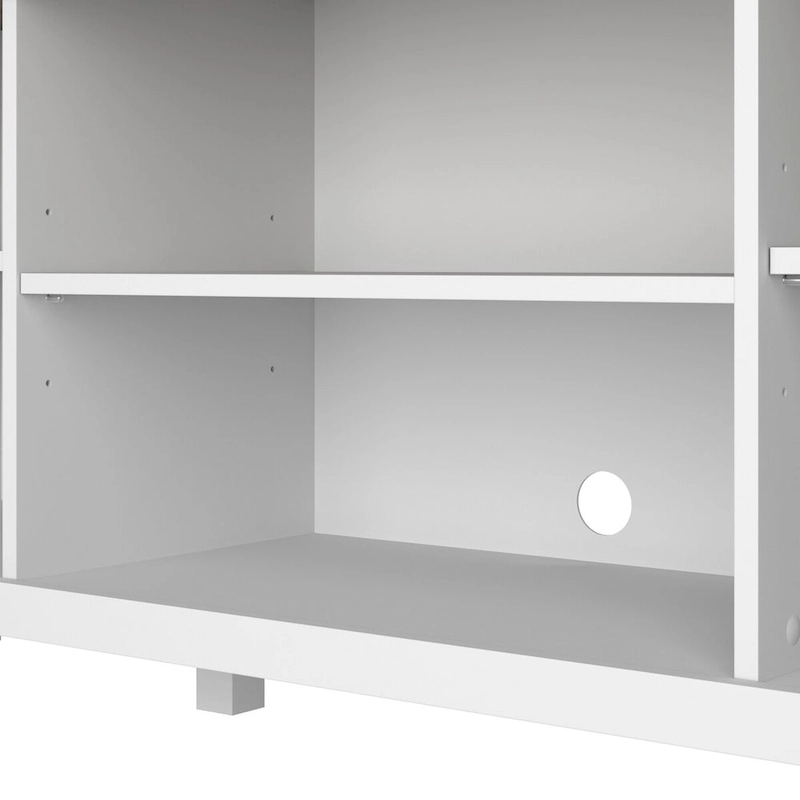 Bush Furniture Mayfield Farmhouse Coffee Table with End Tables