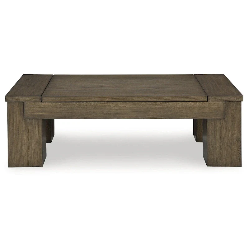 Signature Design by Ashley Rosswain Brown Lift-Top Coffee Table - 54W x 28D x 18H