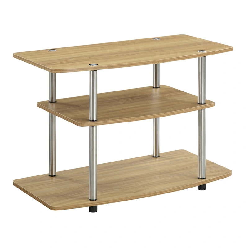 Convenience Concepts Designs2Go No Tools 3 Tier TV Stand