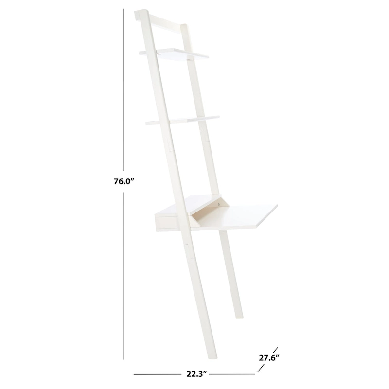 SAFAVIEH Leoma 2-Shelf Leaning Desk