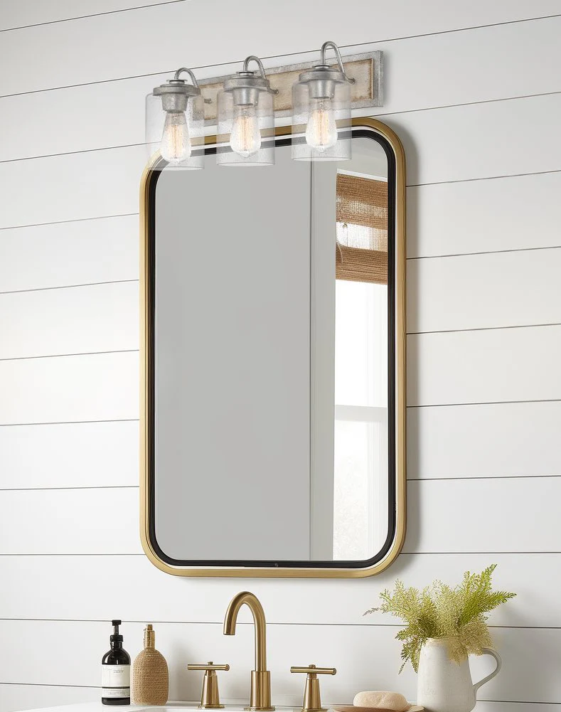 Greyson 22 3-Light Farmhouse Vanity / Bathroom Light