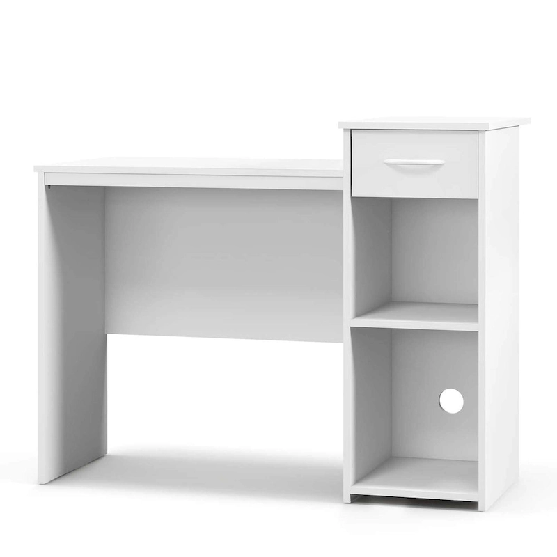 Costway Computer Desk with Drawer Modern Laptop PC Desk with
