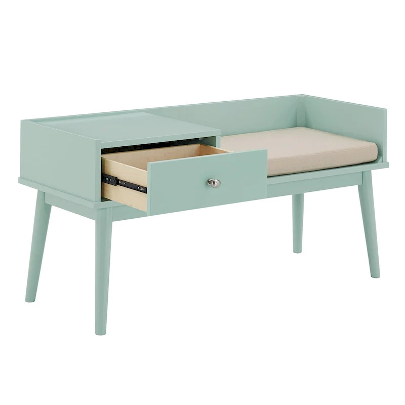 Niklas 1-drawer Cushioned Entryway Bench iNSPIRE Q Modern