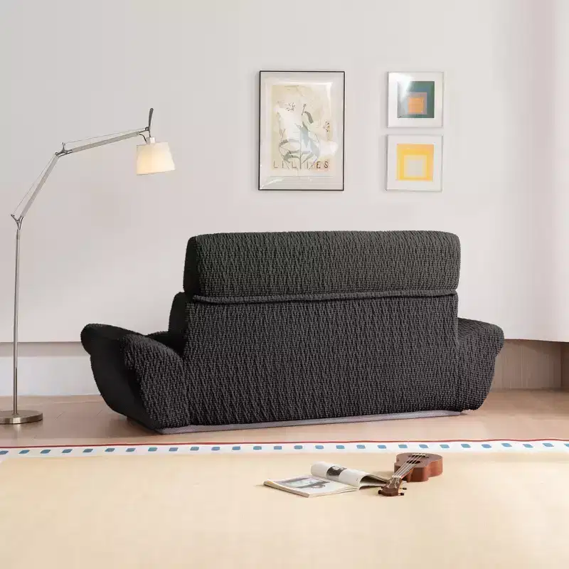 EHMKNP 2-Seater Sailboat Elliptical Sofa  High-Density Compressed Foam Luxury Living Room Couch
