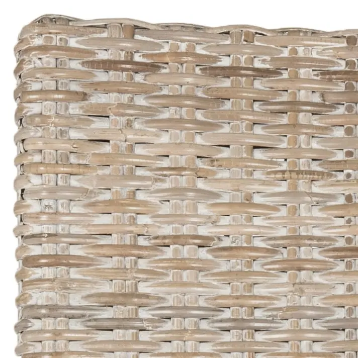 SAFAVIEH Alearda Natural Dining Chair (Set of 2) - 23 x 24.4 x 34 - 23Wx24Dx34H