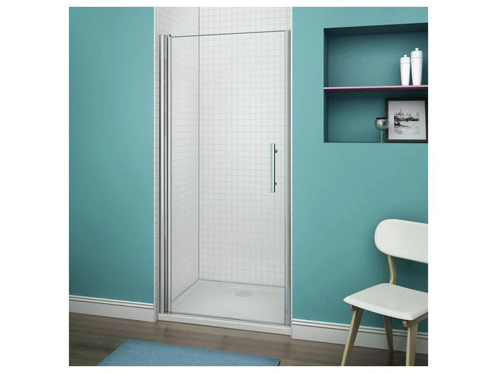 Porte Douche Pivotante - Argente