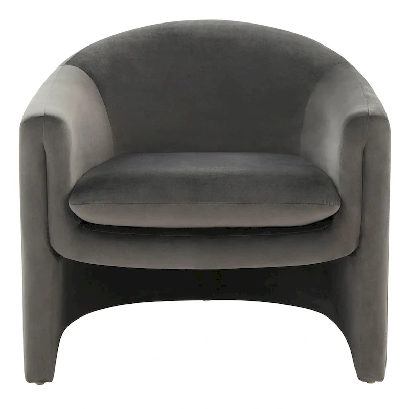 SAFAVIEH Couture Laylette Upholstered Accent Chair - 33 IN W x 31 IN D x 30 IN H