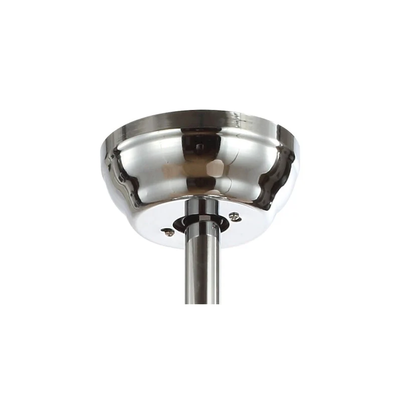 Mandy 42  3-Light Crystal LED Ceiling Fan With Remote, Chrome by JONATHAN Y