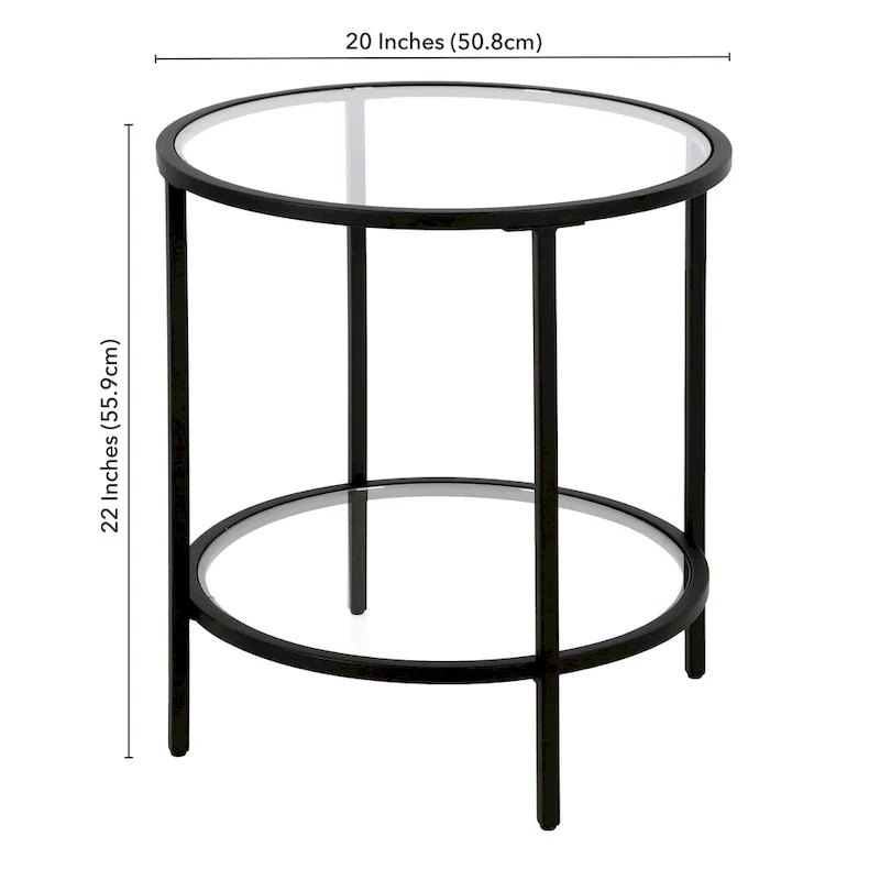 Sivil Round Side Table