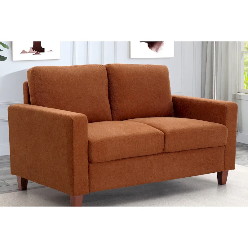 55 In Transitional Upholstered Living Room Loveseat