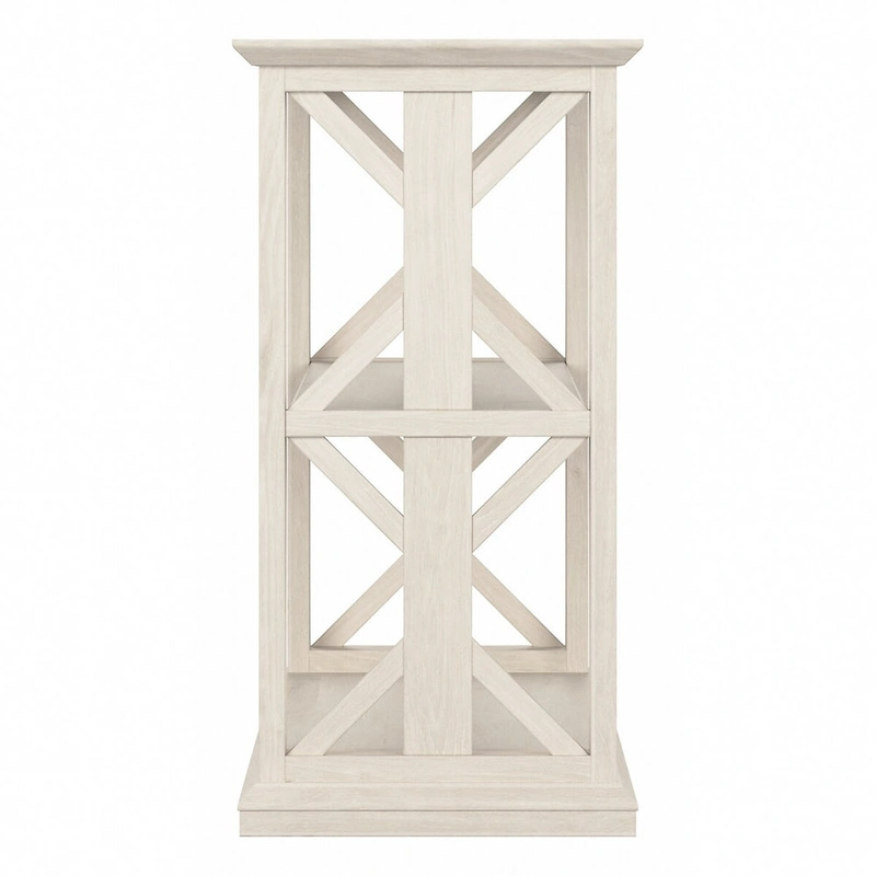 Homestead Console Table with Shelves by Bush Furniture