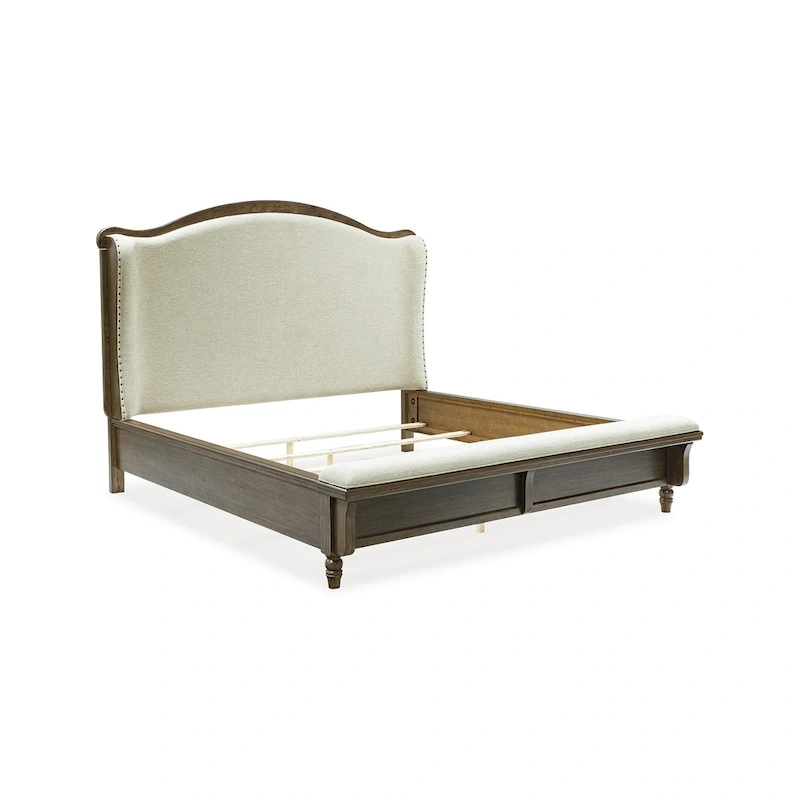 Signature Design by Ashley Sturlayne Brown/Beige Upholstered Panel Bed
