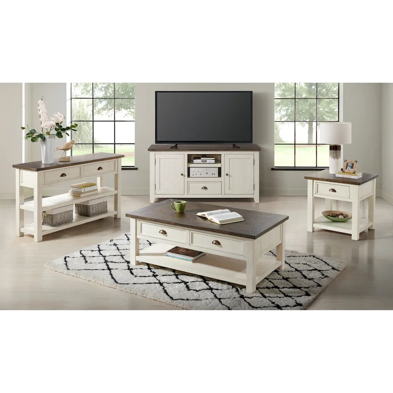 The Gray Barn Downington Solid Wood 60-inch TV Stand