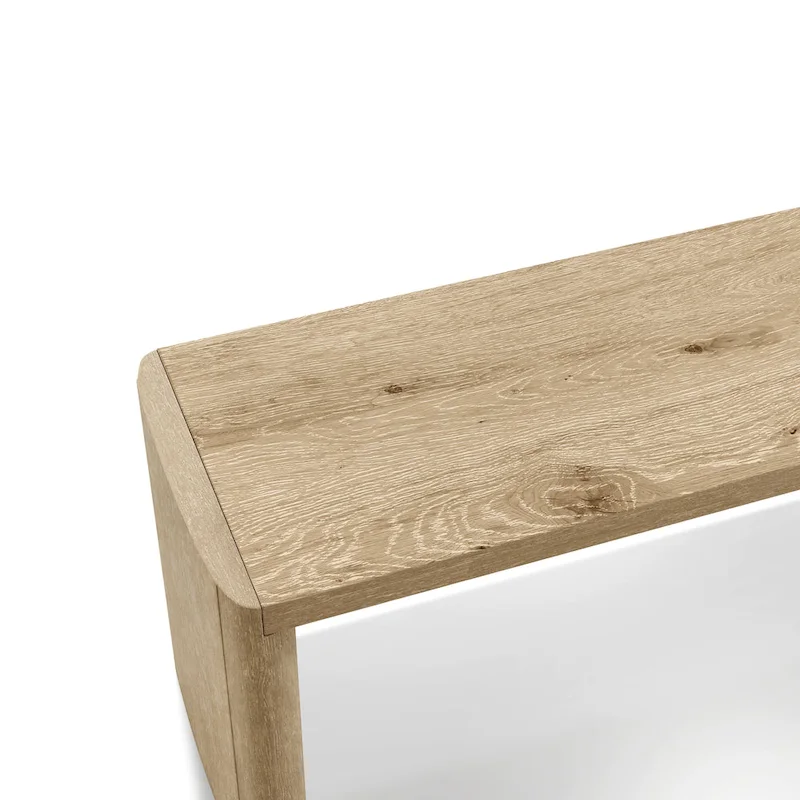 Furniture of America Elira Modern Oak 51-inch Dining Bench