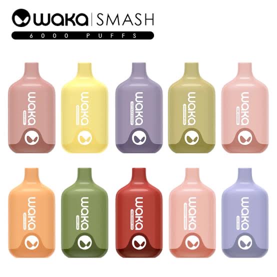 RELX x WAKA SMASH 6000 Puffs 21 flavors