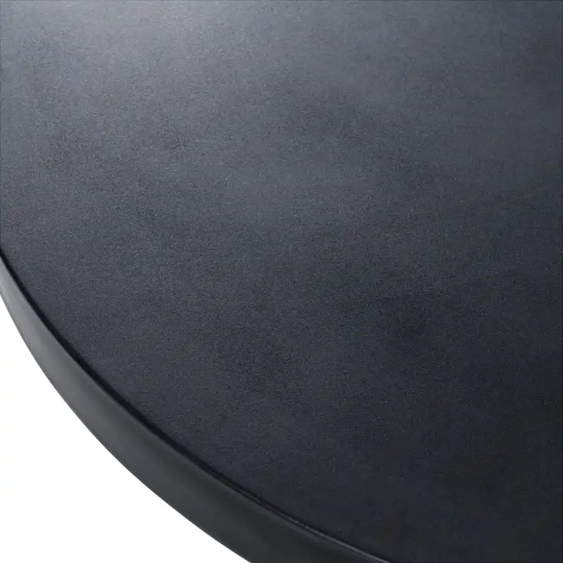 Modrest Bruni Modern Black Concrete Coffee Table