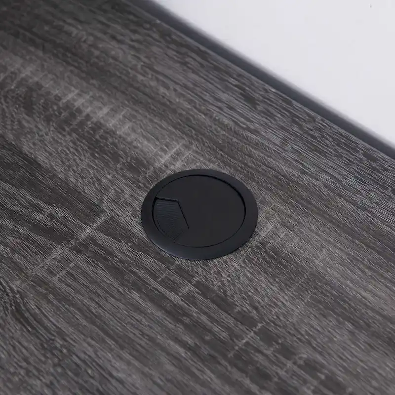 Barlon Transitional 59-inch L-shaped Computer Desk with USBs by Furniture of America