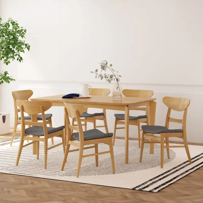 Amesbury Wood 7 Piece Dining Set by Christopher Knight Home