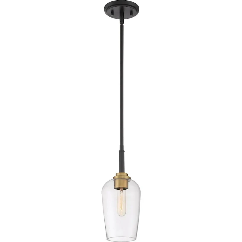 Quoizel Sagamore Earth Black Mini Pendant