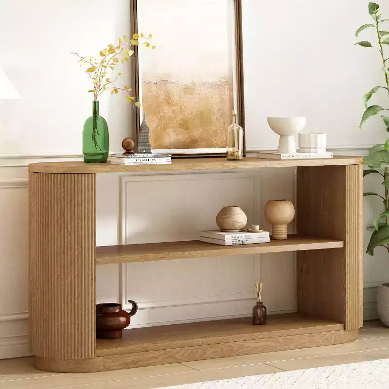 Christopher Knight Home Brad Modern Multi-Functional Entryway Console Table with Open Shelves