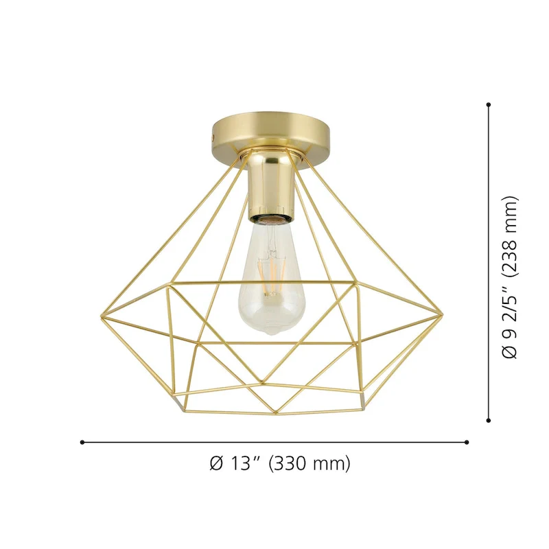 EGLO Tarbes - Geometric Ceiling Light