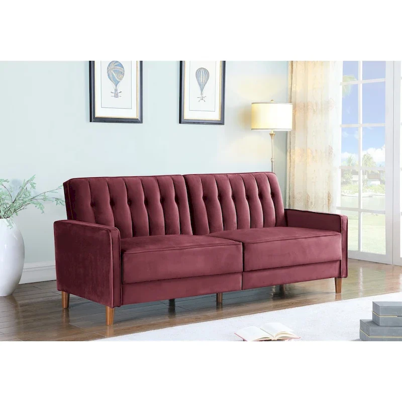 Mills Convertible Sleeper Sofa Bed