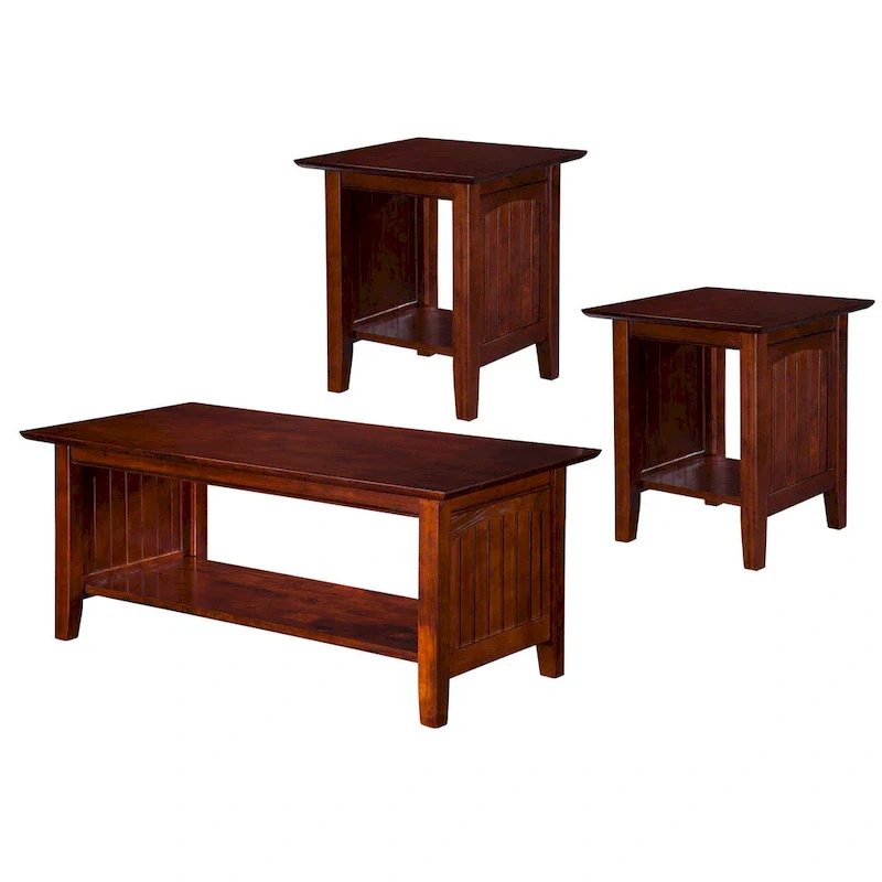 AFI Nantucket 3-Piece Coffee Table Set