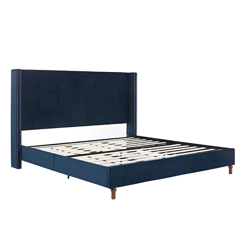 54 High Headboard Peyton Upholstered King Bed